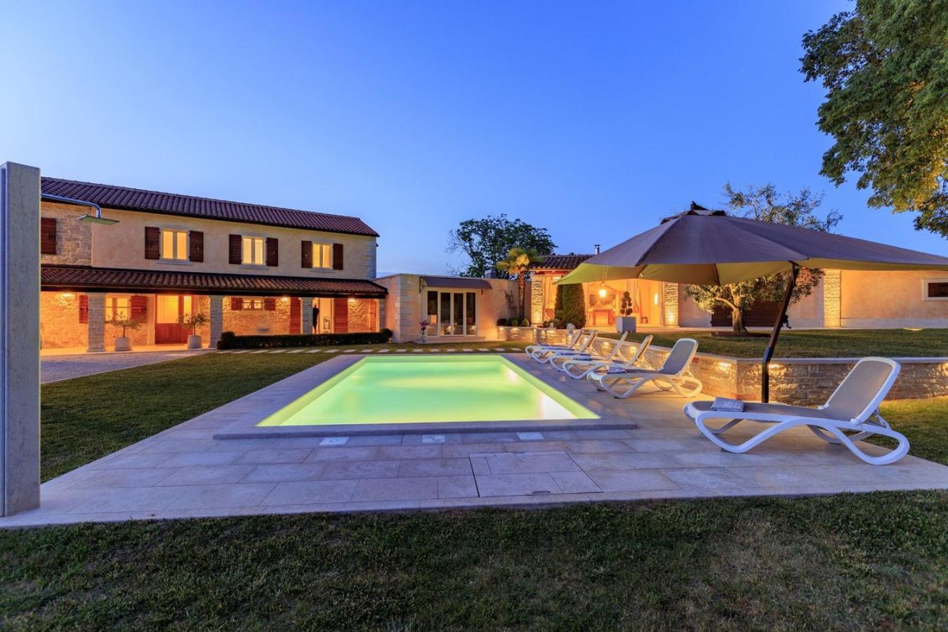 פאזין Villa Viscum In Central Istria For 8 Persons With Large Garden - Pet Friendly מראה חיצוני תמונה